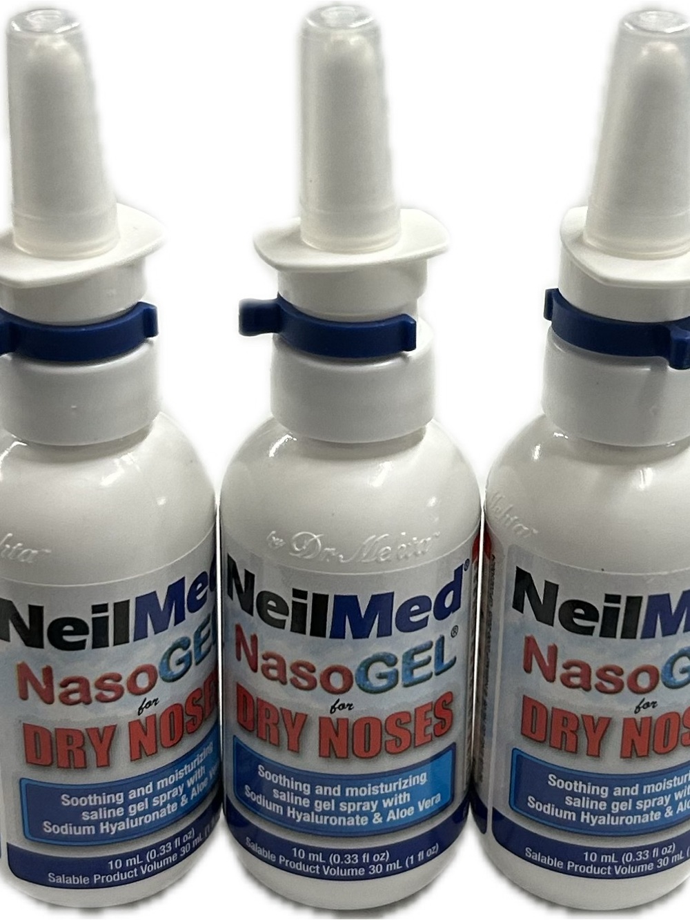 NasoGel Dry Nose Relief Spray – White